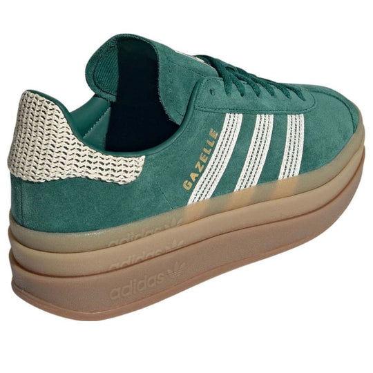 (WMNS) adidas Gazelle Bold 'Collegiate Green White Gold' JS3358