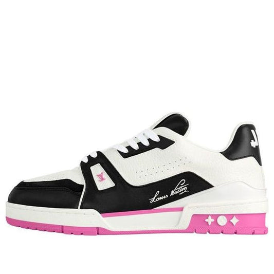 (WMNS) LOUIS VUITTON LV Trainer 'White Black Pink' 1ADF3X