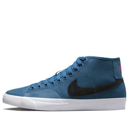 NikeSB Blazer Court Mid Premium 'Dark Marina Blue'