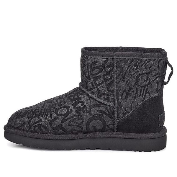 UGG(WMNS)  Classic Mini Sparkle Graffiti