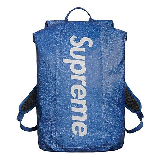 SupremeWaterproof Reflective Speckled Backpack 'Blue White'