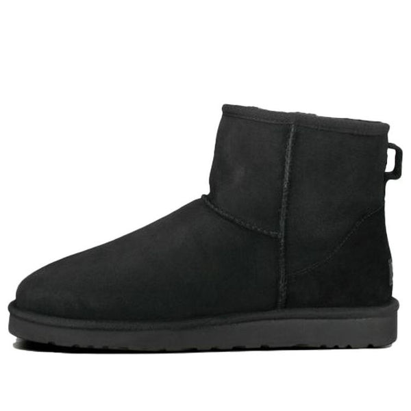 UGGClassic Mini Fleece Lined Snow Boots Black