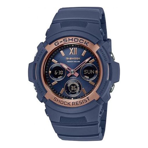 CASIOG-Shock Analog-Digital 'Blue'