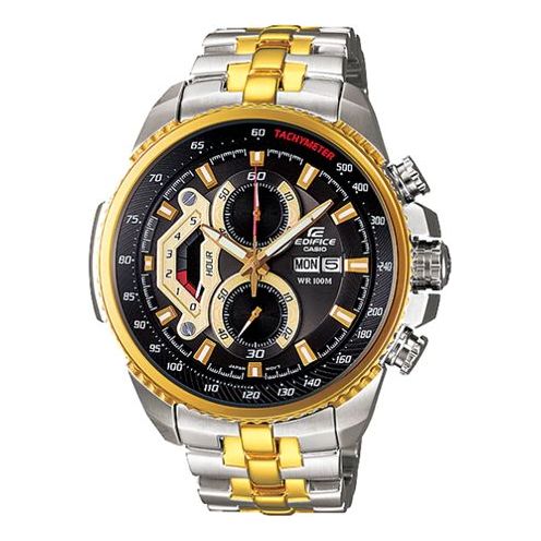 CASIOMale EDIFICE Japan / South Korea Fashion Waterproof Mens Gold Analog