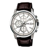 CASIOEdifice Waterproof Men Black/Silver Mens Brown Analog