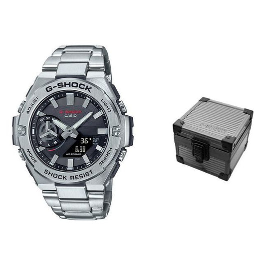 CASIOG-Shock G-Steel 'Black Silver'