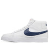 NikeZoom Blazer Mid ISO SB 'Orange Label - White Navy'