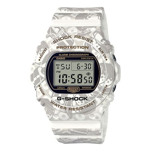 CASIOG-Shock Digital 'White'