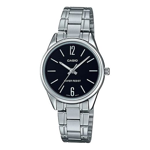 CASIOWaterproof Stainless Steel Strap Quartz Silver Analog