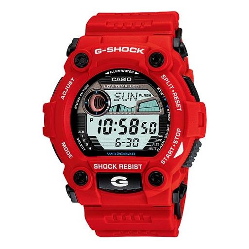 CASIOG-Shock Digital 'Red'
