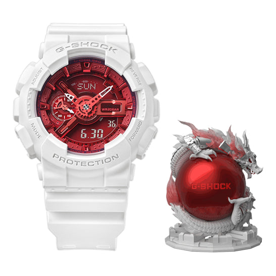 CASIOG-Shock Analog-Digital 'White'