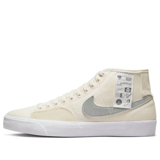 NikeBlazer Court Mid Premium SB 'Warning Label'