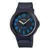 CASIOMen's  Quartz Resin Strap Watch Case Black Dial 50m Waterproof 48*43.6*10.3mm Black Analog Mens