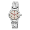 CASIOWaterproof Stainless Steel Strap White Analog