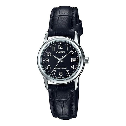 CASIODRESS Series Quartzes Black Waterproof Black Strap Black Analog