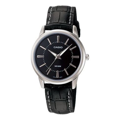 CASIOQuartz Waterproof Unisex Black Analog