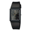 CASIOQuartz Waterproof Black DialBlack Strap Mens BlackBlack Analog