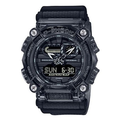 CASIOG-Shock Analog-Digital 'Black Purple'