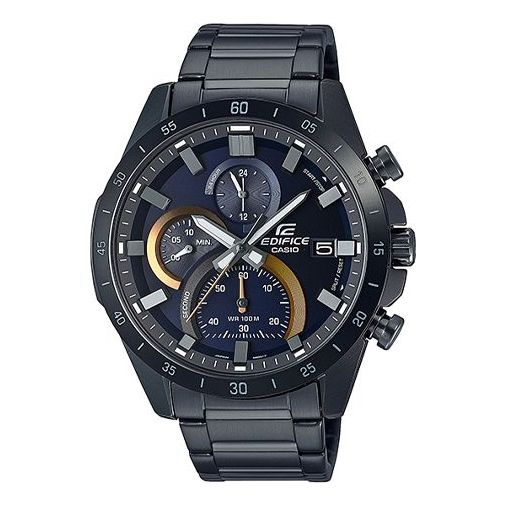 CASIOEDIFICE Waterproof Mens Black Analog