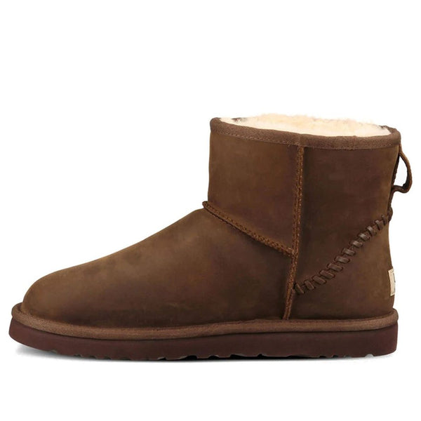 UGGClassic Mini Deco Mid Tops Fleece Lined Brown