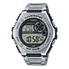 CASIOQuartz Waterproof Sports Mens SilverGray Digital