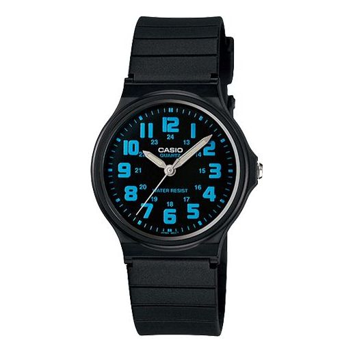 CASIOWaterproof Quartz Mens Black Analog