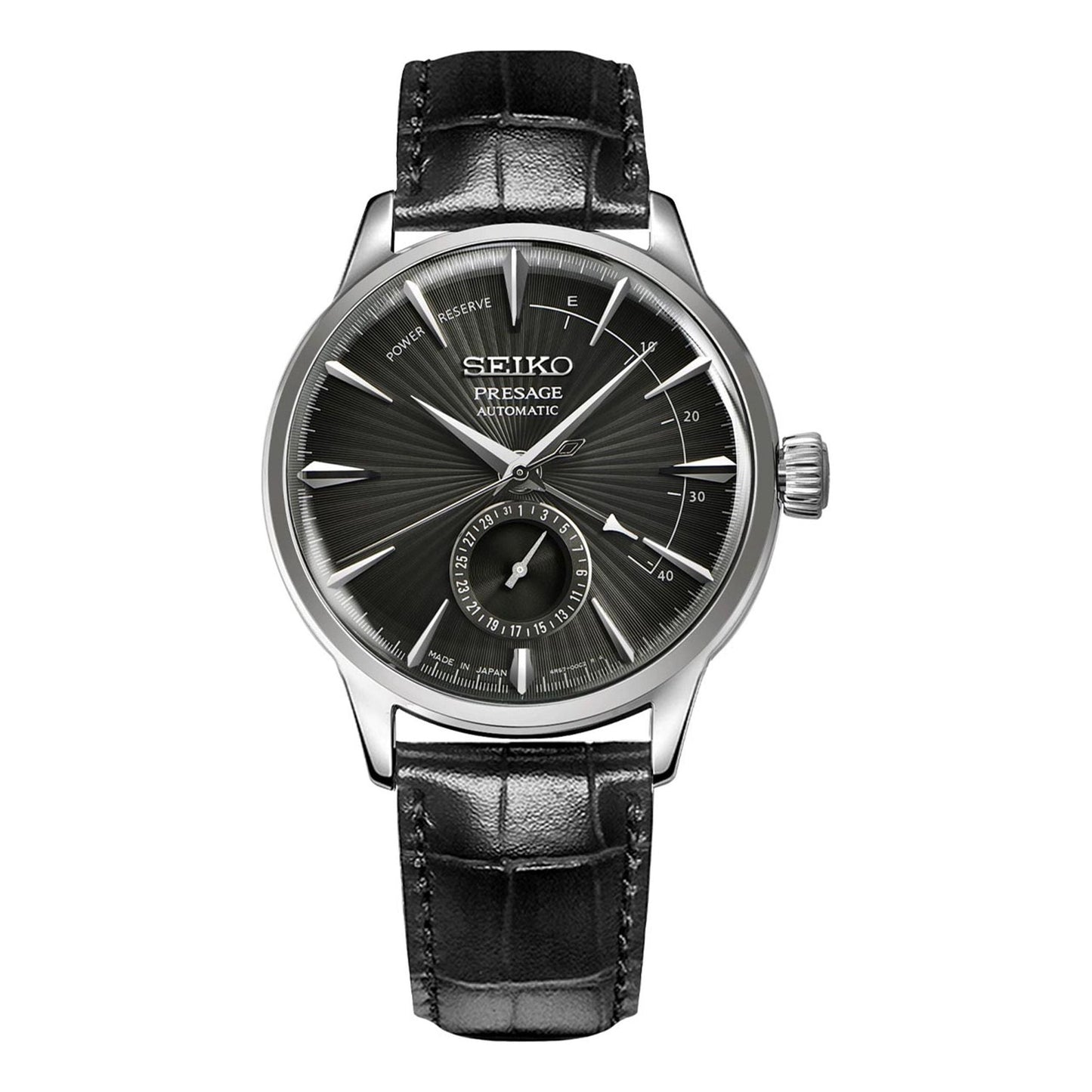 SEIKOMen's  Mechanical Black Watch
