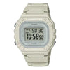 CASIOFashion Stylish Sports 50m Waterproof White Watch Creamy Digital