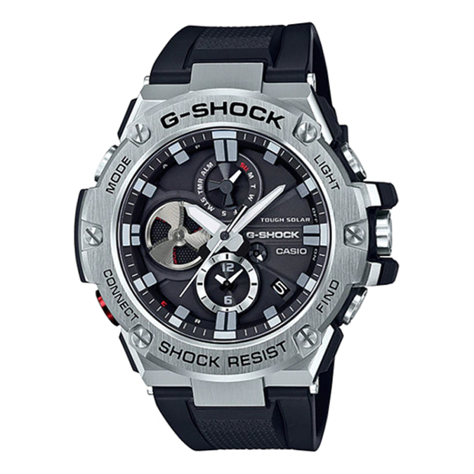 CASIOG-Shock G-Steel 'Black Silver'