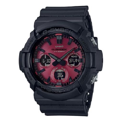 CASIOG-Shock Analog-Digital 'Black Red'