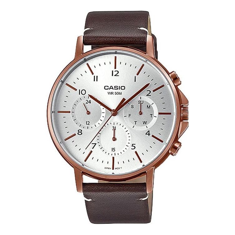 CASIOMale DRESS Japan / South Korea Fashion Sports Rose Gold Analog