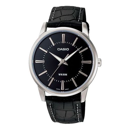 CASIOWaterproof Unisex Mens Black Analog