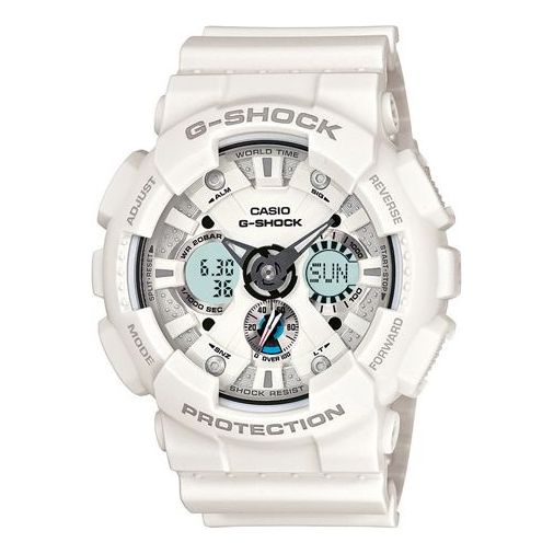 CASIOG-Shock Analog-Digital 'White'