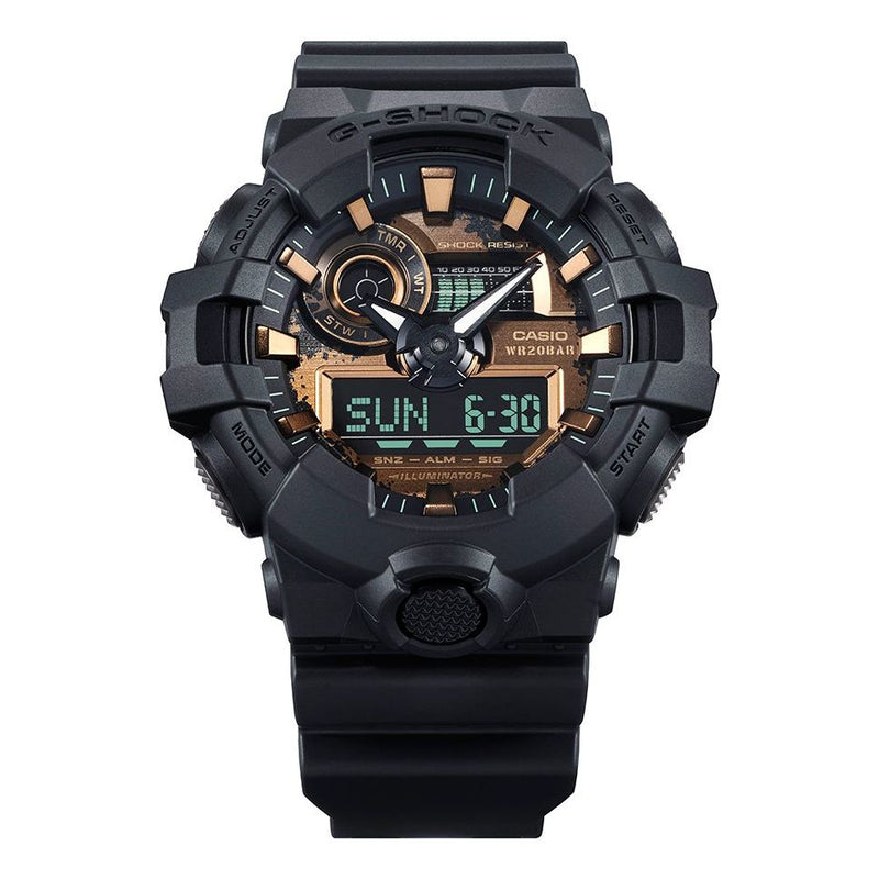 CASIOG-Shock Digital-Analog 'Black Copper'