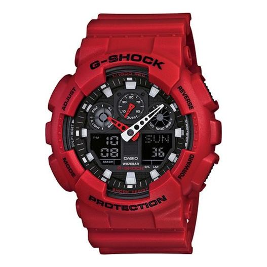 CASIOG-Shock Analog-Digital 'Red'