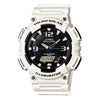 CASIOWaterproof Sports Solar Powered Mens Red White Analog