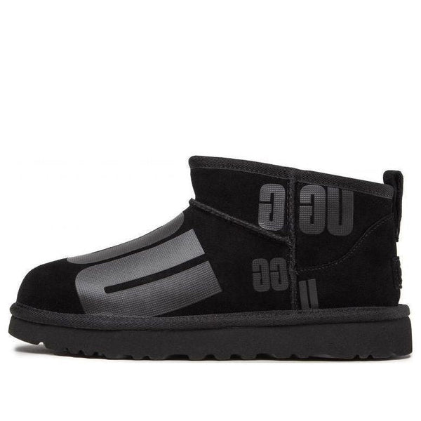 UGG(WMNS)  Classic Mini Scatter Graphic 'Black'