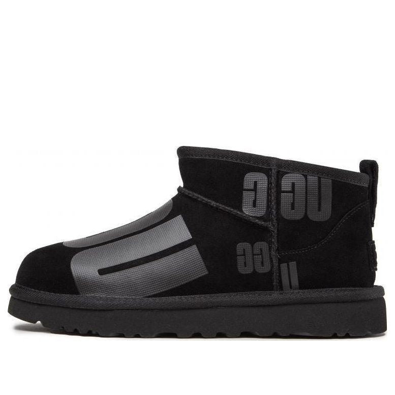 UGG(WMNS)  Classic Mini Scatter Graphic 'Black'