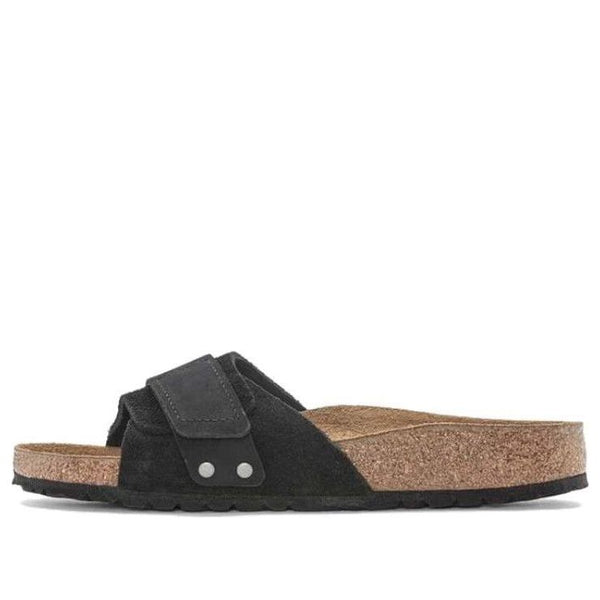 BirkenstockOita Suede Leather Narrow Fit Sandals 'Black'