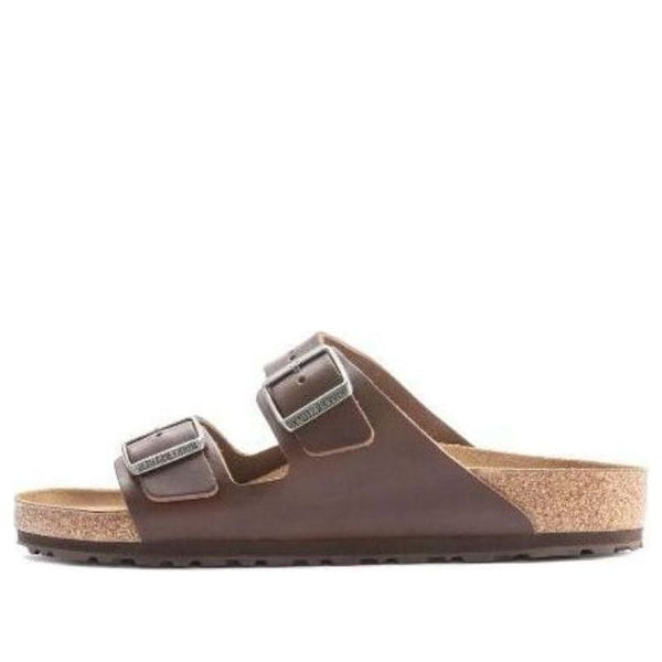 BirkenstockArizona Grip Natural Leather 'Vintage Wood roast'