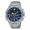 CASIOCasio Edifice Waterproof Analog-Digital Watch 'Marine Blue Silver'