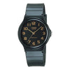 CASIOMQ-24 Series Casual College Waterproof Quartz 38.8mm Resin Strap Watch