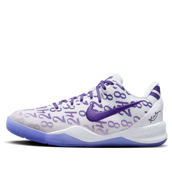 Nike(GS)  Kobe 8 Protro 'White Court Purple'