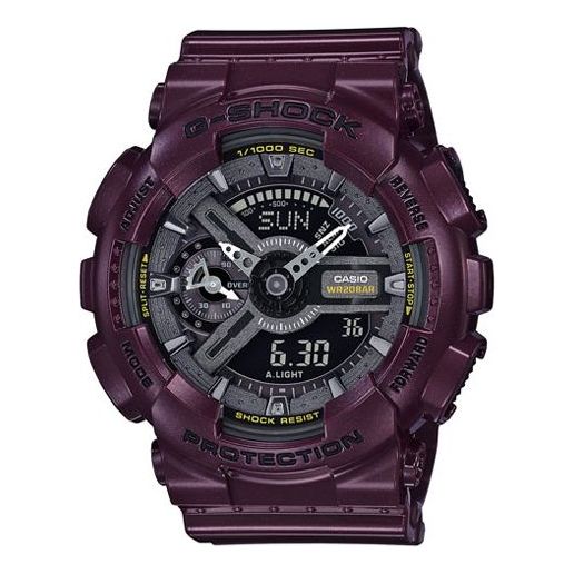 CASIOG-Shock Analog-Digital 'Purple'