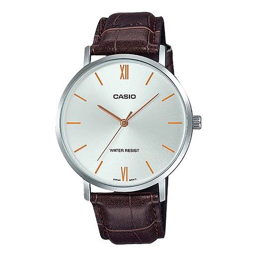 CASIOMale DRESS Japan / South Korea Fashion Mens Silver Analog