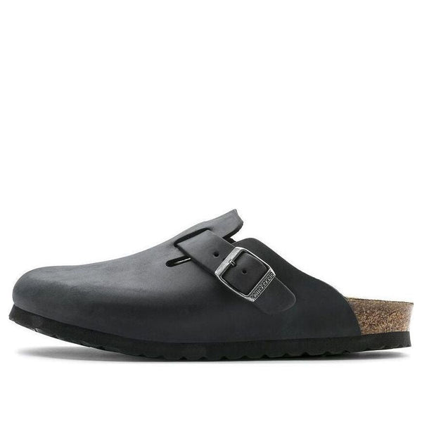 BirkenstockBoston Regular 'Oiled Leather Black'