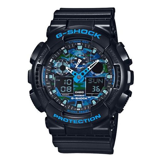 CASIOG-Shock Analog-Digital 'Black Blue'