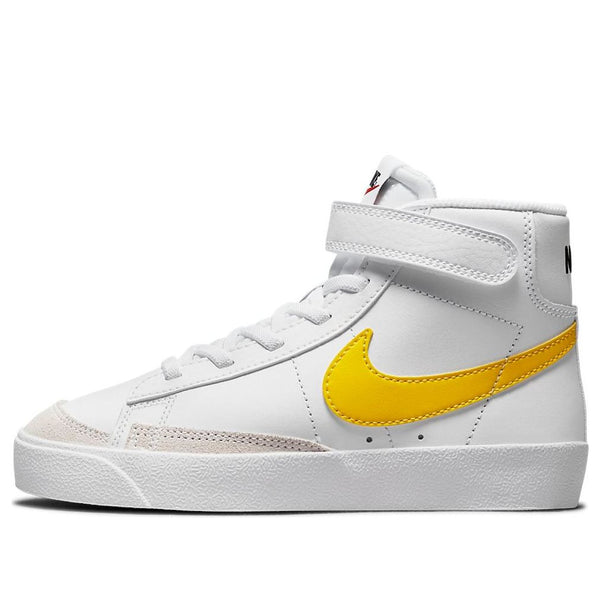 Nike(PS)  Blazer Mid '77 'White Pecan Vivid Sulfur'