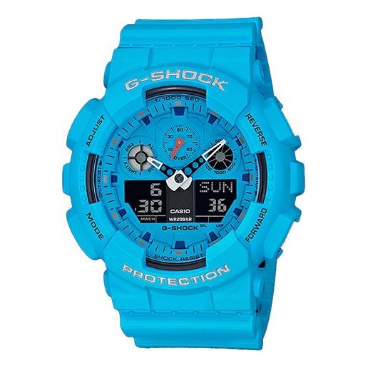 CASIOG-Shock Analog-Digital 'Light Blue'