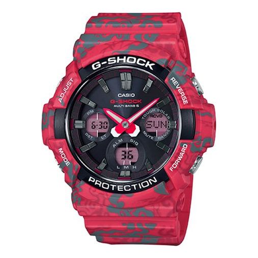 CASIOG-Shock Analog-Digital 'Red'